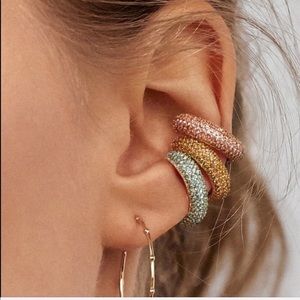 Crystal Ear Cuff Set